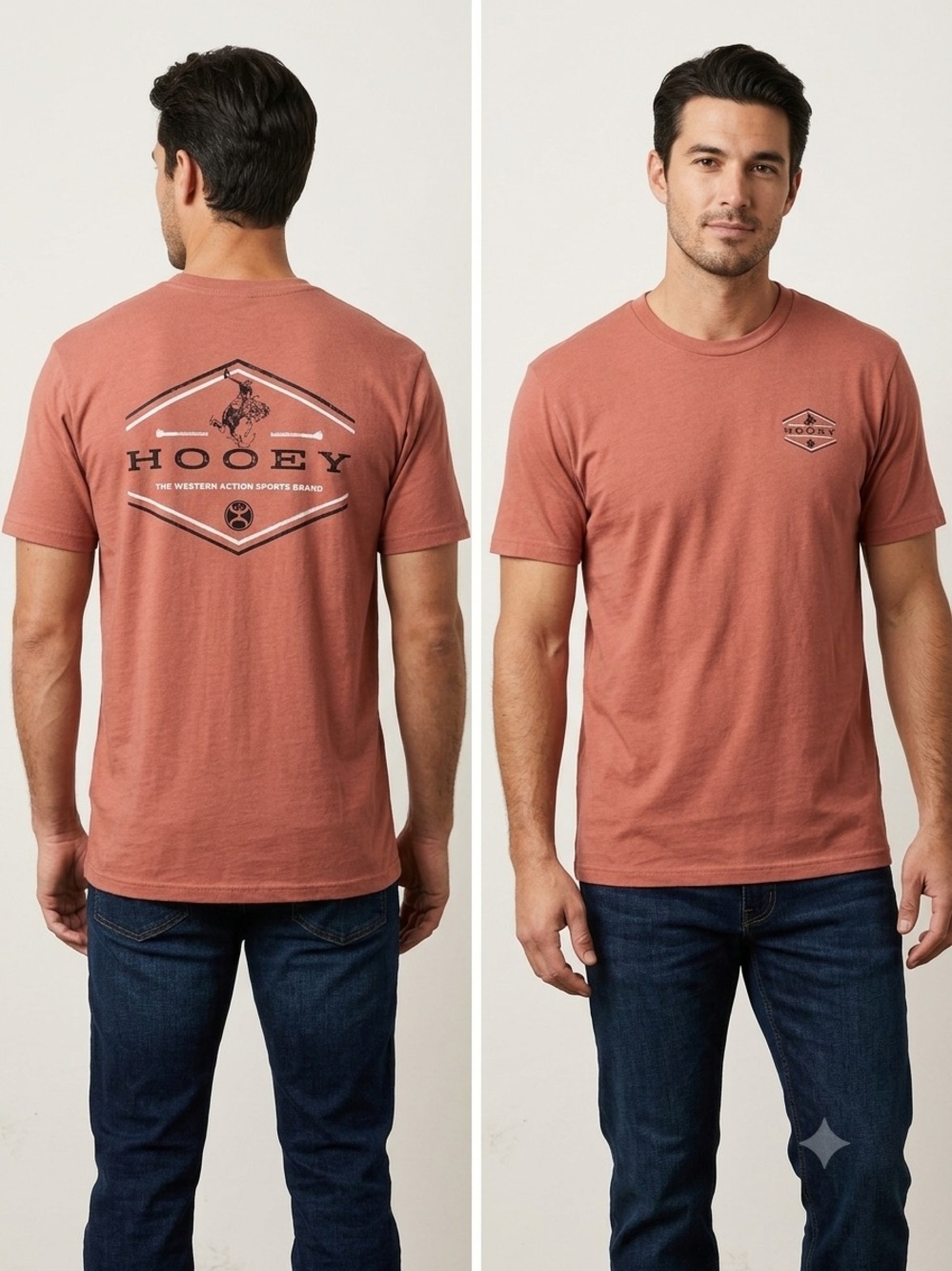 Hooey Men's Hooey Rocks Short Sleeve Graphic T-Shirt, Men’s Size Large